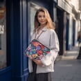 thumbnail image 6 of FORMRS 13-13.3 inch Laptop Sleeve Case Soft Carrying Quilted Computer Bag Cover, Serene Floral Pattern, 6 of 7