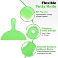 thumbnail image 3 of Uxcell 4pcs Putty Scraper 1.5" Plastic Flexible Tool for Pasting Plaster Repairing Walls, 3 of 7