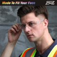 thumbnail image 2 of Gafas de seguridad PTCOL Crystal Clear, paquete de 28, antiarañazos, 2 of 6