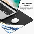 thumbnail image 3 of Extended Large Mouse Pad XXL Gaming Mousepad . x . Big Computer Keyboard Desk Pad Mouse Mat with Stitched Edges and Base for Office Gaming Marble, 3 of 7