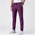 thumbnail image 2 of HAJWOH Men’s Quick Dry Training Pants, Lightweight Breathable Active Pants for Soccer Running Football Gym, 2 of 6