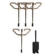thumbnail image 2 of Anclajes para pesca en hielo Colamx 4 Piezas con adaptador de taladro, 2 of 8