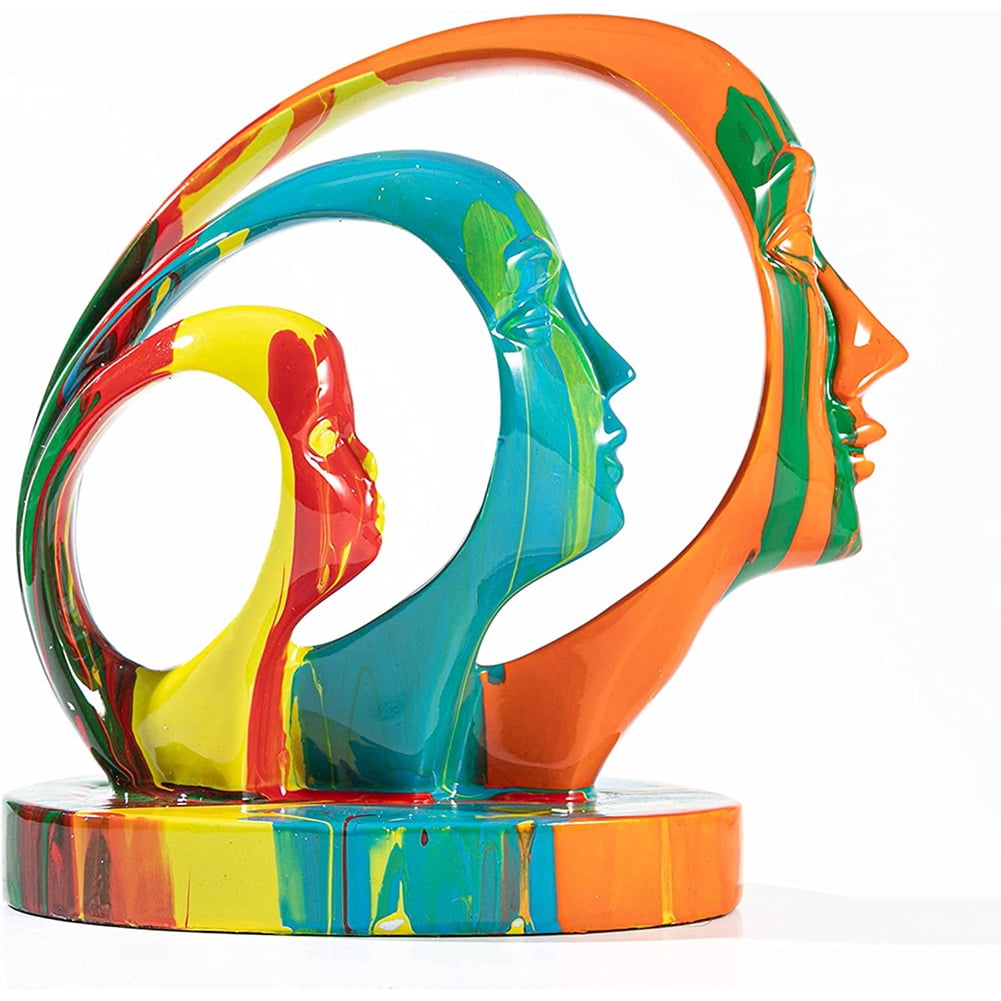 Statues and Sculptures coffee table decorations, Modern Abstract Art