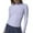 D9/Purple, variant on Afdoent Tops For Women Trendy Women's Long Sleeve T Shirt Neck Slim Top Basic Solid Color T Shirt Classic