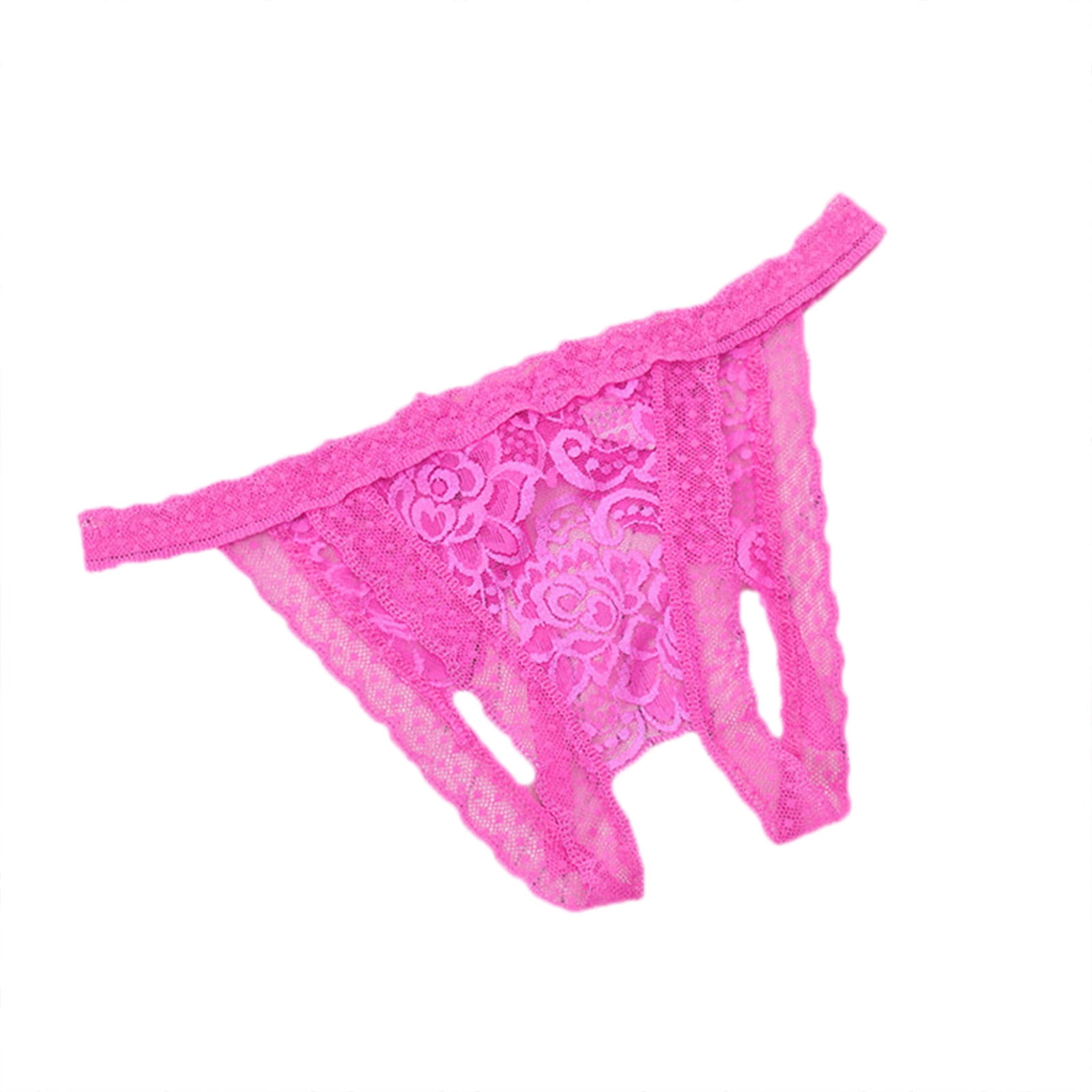 Qcmgmg Thong Underwear for Women Low Rise No Show Lace String