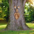 thumbnail image 1 of Fairy Garden Sculpture Creative Crafts Bark Ghost Tree Monster Facial Características faciales Hugtrwg Para estrenar, 1 of 6