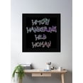 thumbnail image 2 of Witchy Wandering Wild Woman Poster Wall Art, Modern Wall Decor For Living Room Bedroom, 24x24 UNFRAMED, 2 of 3