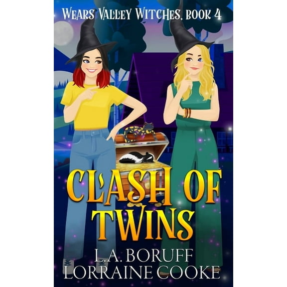 Wears Valley Witches Clash of Twins: A Paranormal Cozy Mystery, Book 4, (Paperback)