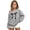 Grey, variant on WAYUTE Sweatshirts for Girls Oversized Off the Shoulder Bow Print Rib Hemline Long Sleeve Crewneck Sweatshirt for Youth Kids Casual Streetwear,Gray,Size 13-14 Y