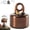 B-Copper, variant on High-Power Portable Mini Outdoor Spirit Burner & Alcohol Stove, Ultralight Brass & Aluminum Backpacking Stove with Stable Stand & Leak-Proof Seal, Compact Camping Burner for Hiking Survival (B-Copper