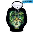 thumbnail image 3 of Sudadera con capucha y estampado 3D de Ben 10 Ultimate Omnitrix para cosplay, para hombre y mujer, informal, con cremallera, 3 of 5