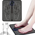 thumbnail image 1 of Ems Foot Massager Mat Pad Portable Rechargeable Massage Folding Usb Home Use, 1 of 5