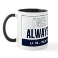 thumbnail image 2 of CafePress - U.S. Navy Once A Sailor Mug - 11 oz Ceramic Mug - Novelty Coffee Tea Cup, 2 of 6