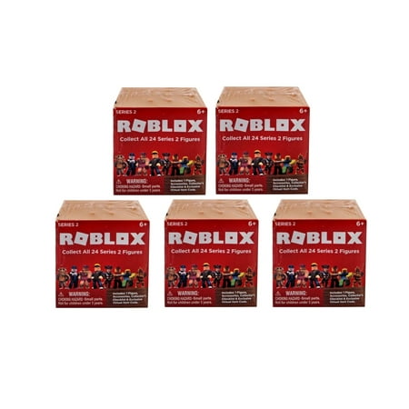 Roblox Series 2 Action Figure 5 Random Mystery Boxes Walmart - toys hobbies new roblox series 2 blind bag box figure