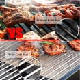 thumbnail image 4 of Grille de Barbecue Découpable de 36 * 42CM, Grille Antiadhésive de Tapis de Cuisson Réutilisable de 2PC pour la Cuisson de Barbecue Multi-Délices de Yaourtiers, 4 of 5