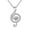 White, variant on Teissuly Luxury Glitter Smart Music Note Necklace Necklace Valentine's Day Gift