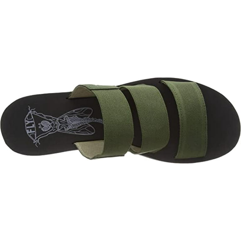 FLY London YOMU Slide Sandals For Women - Comfortable & Stylish Man-Made Upper