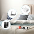 thumbnail image 6 of Uxcell 2.1" Mini Rechargeable LED Keychain Flashlight USB Charging Orange, 6 of 6