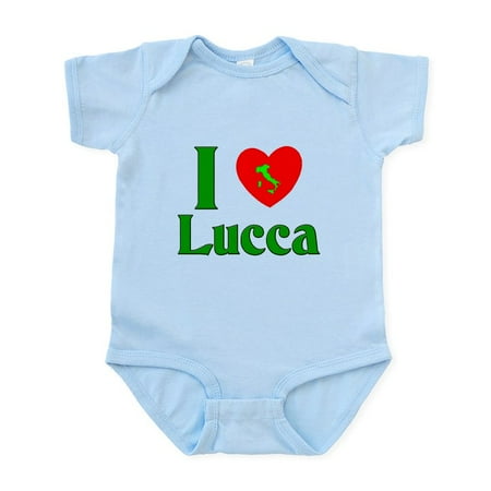 

CafePress - I Love Lucca Infant Bodysuit - Baby Light Bodysuit Size Newborn - 24 Months