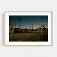 thumbnail image 2 of Brunswick at Dusk - Brunswick Georgia Photography Railroad Night Sky Street Photography Vintage City Nightlife Architecture Unframed Wall Art Print 24 x 36 inches, 2 of 7