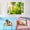 thumbnail image 2 of IDEA4WALL Wall Murals for Bedroom Fake Window View Forest Removable Wallpaper Peel and Stick Wall Stickers - 24x32 inches, 2 of 4