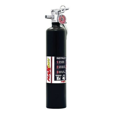 H3R Performance Maxout 2.5 lb Fire Extinguisher Black P/N (Best Extinguisher For Gas Fire)