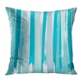 thumbnail image 1 of BOSDECO Colorful Abstract of Coral Blue and White Ribbon Decorated Pastel Color Tone Pattern Purple Anniversary Pillowcase Pillow Cover Cushion Case 20x20 inch, 1 of 1