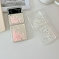 thumbnail image 6 of for Samsung Galaxy Z Flip 4 2022 Case,Glitter Case for Z Flip 4 Liquid Bling Sparkle Luxury Flowing Floating Quicksand Soft TPU Clear Case for Samsung Galaxy Z Flip 4 5G Girls Women, 6 of 15