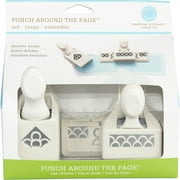 Martha Stewart Punch Around The Page Combo-Double Loops, Pk 1, Martha Stewart