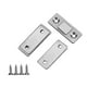 thumbnail image 1 of Tope de puerta magnético superfino para muebles con tornillos para armarios y alacenas, 1 of 8