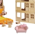 thumbnail image 1 of Sofá 1:12 Escala Hugo Joyero Decoración Dormitorio Muebles en miniatura para muñecas de 6 pulgadas, 1 of 10