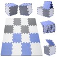thumbnail image 1 of 16Pcs Foam Baby Play Mat, 0.47 Inch Thickened Interlocking Foam Puzzle Tile Exercise Mats Floor Mats Foam Play Mats Jigsaw Mat Baby Child Rug Crawl Mat with Storage Bag, 1 of 1