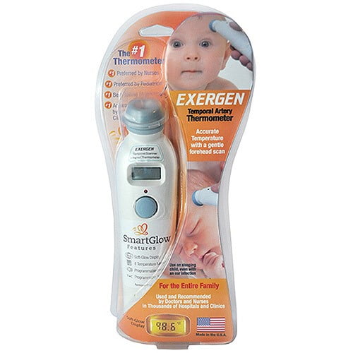 exergen temporal scanner infrared thermometer