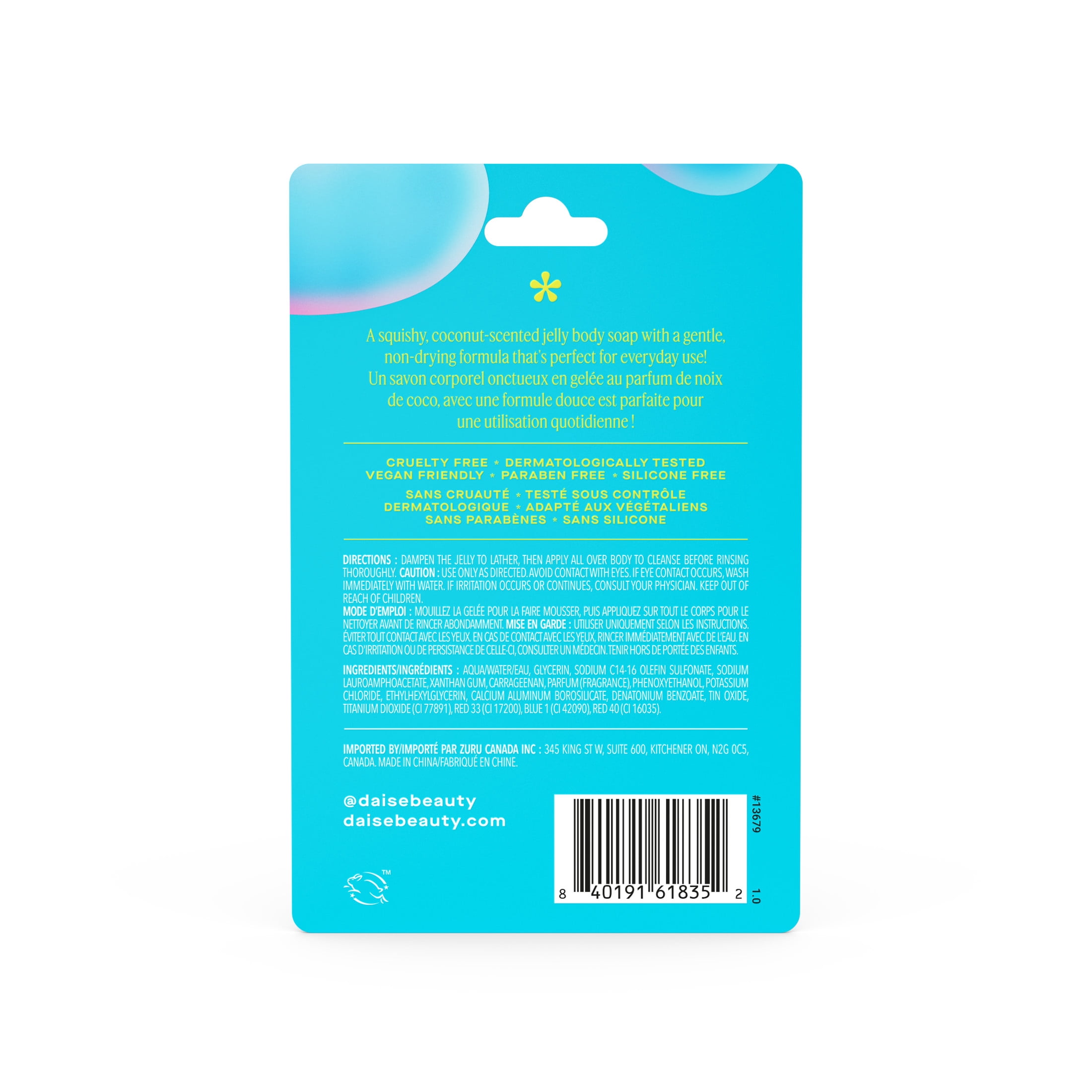 Savon gelée Daise Vacay 100 g