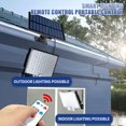thumbnail image 5 of 2Pack Solar Lights Outdoor,Kepeak  106LED 5000LM Motion Sensor Security Lights with Remote Control, 5 of 8