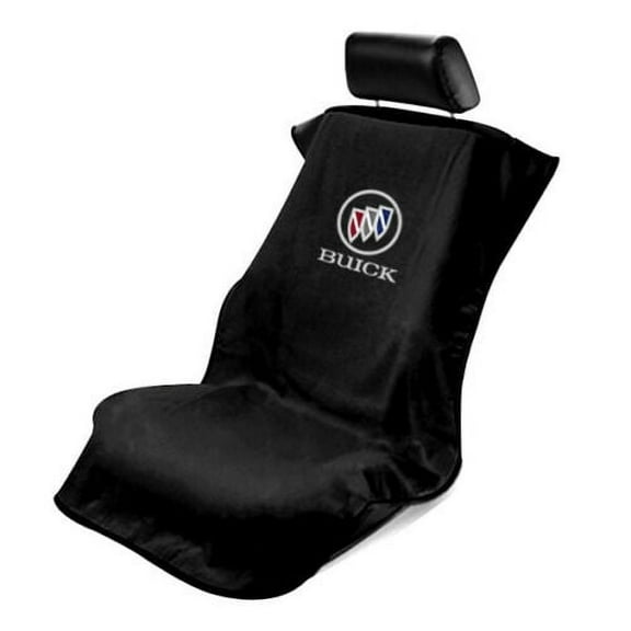 SEATARMOUR, Terry Velour Seat Protector Buick Black