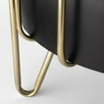 thumbnail image 5 of Mercana Pianta Metal Industrial Styled Planters in Black (Set of 2), 5 of 6