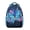 Sky-blue-17, variant on Stylish Snowflake Print Backpack for Teens - Waterproof & Breathable School Bag with Spinal Support, Penguin Decorated Lightweight Daypack