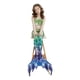 thumbnail image 3 of Traje de baño de sirena de verano para niños, vestido de princesa con cola de sirena, traje de baño práctico de moda de tres piezas, 3 of 5