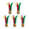 thumbnail image 2 of LOVIVER 5 Pcs Volants de Badminton Chinois pour Pratique Intérieure, 2 of 8