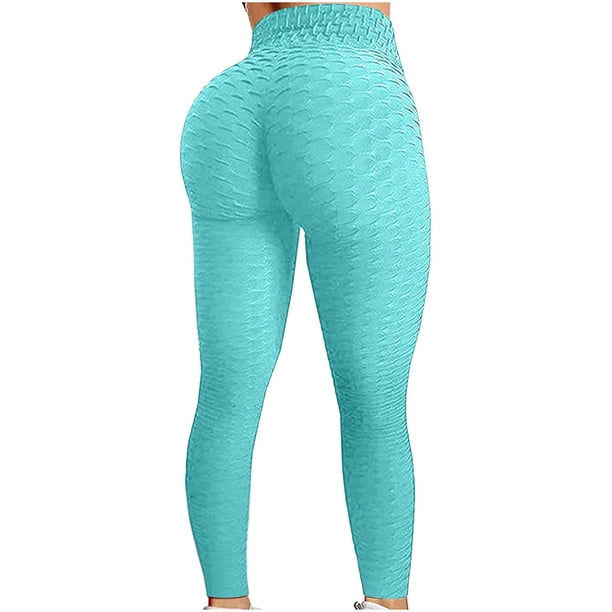 Pantalones de yoga de cintura alta para mujer Control de barriga Adelgazante Leggings texturizados para correr Entrenamiento Ruched Butt Lift Pants Ormromra WMZL-864-28