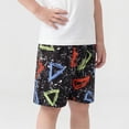 thumbnail image 6 of ATOGUTA Boys Swim Shorts Size 1T-15 Kids Summer Quick Dry Bathing Suit Beach Shorts Black, 6 of 6