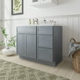 thumbnail image 5 of 39" Freestanding Bathroom Vanity Cabinet without Top in Smoky Gray, 5 of 6