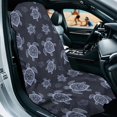thumbnail image 3 of XYZCANDO Sea Turtles Pattern Car Seat Towel Cover Washable for Gym Outdoor Sports Swimming, Sweatproof Foldable Car Seat Protector Towel Anti-Slip, 3 of 11