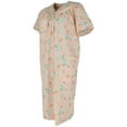 thumbnail image 2 of Elegant Emily  Woven Seeksucker Patterned Duster Gown (Women), 2 of 5