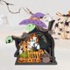 thumbnail image 2 of Decoración De Bruja De Madera: Accesorio De Escritorio Encantador Para Halloween Para Una Decoración Fascinante, 2 of 2