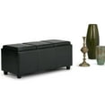 thumbnail image 2 of Homestock Island Interiors 42 Inch Wide Rectangle Storage Ottoman, 2 of 47