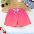 thumbnail image 5 of ATOGUTA Boys' Swim Shorts Bathing Suit Boys Swimsuit Swimwear Quick Dry Swim Trunks Kids Beach Board Shorts Size 4T-15, Pink, 5 of 6