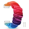 thumbnail image 4 of Smart watch strap universal 18mm/19mm/20mm/22mm/flat mouth fashionable printed large intestine headband strap, 4 of 5