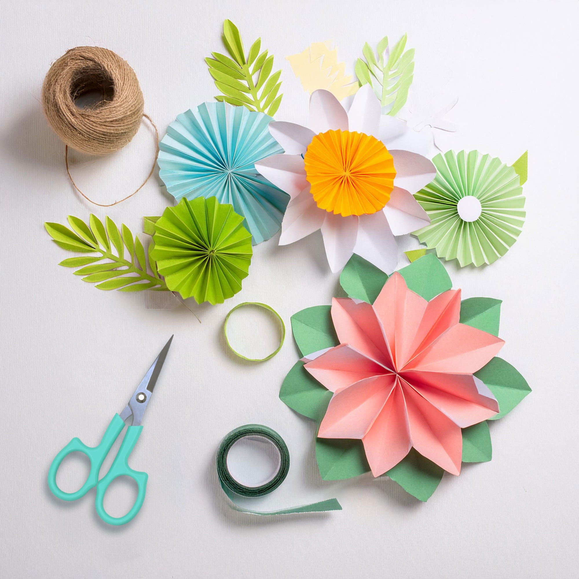 JubileeYarn Coated Embroidery Scissor - Green - 10 Scissors